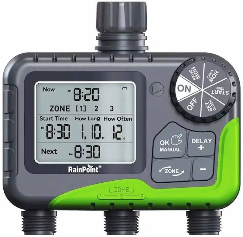 Таймер для полива RainPoint ITV305 (Grey)