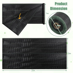 Ткань для мульчирования Costway GT4204 (Black) Thumb