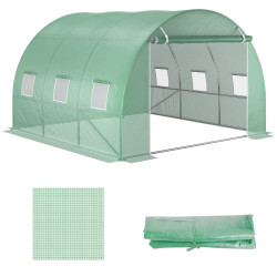 Pelicula pentru sere Outsunny 845-382V01 (Green) Thumb