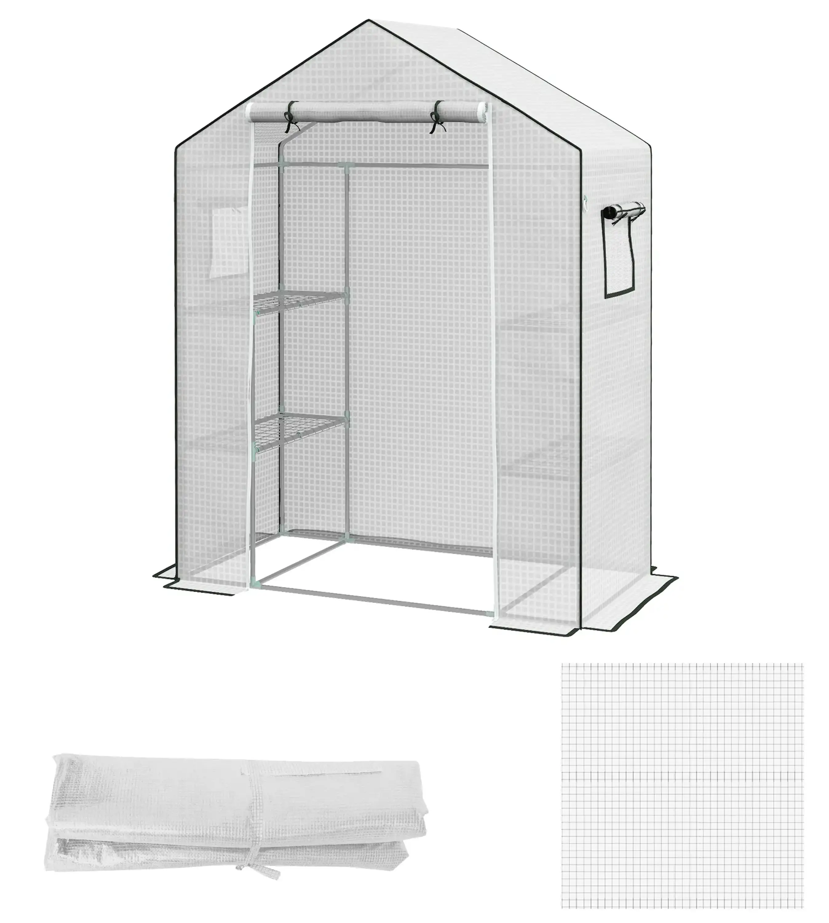 Pelicula pentru sere Outsunny 845-944V00WT (White) - 4