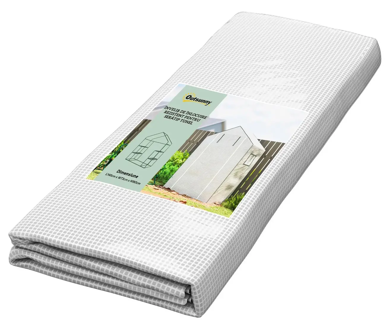 Pelicula pentru sere Outsunny 845-944V00WT (White)