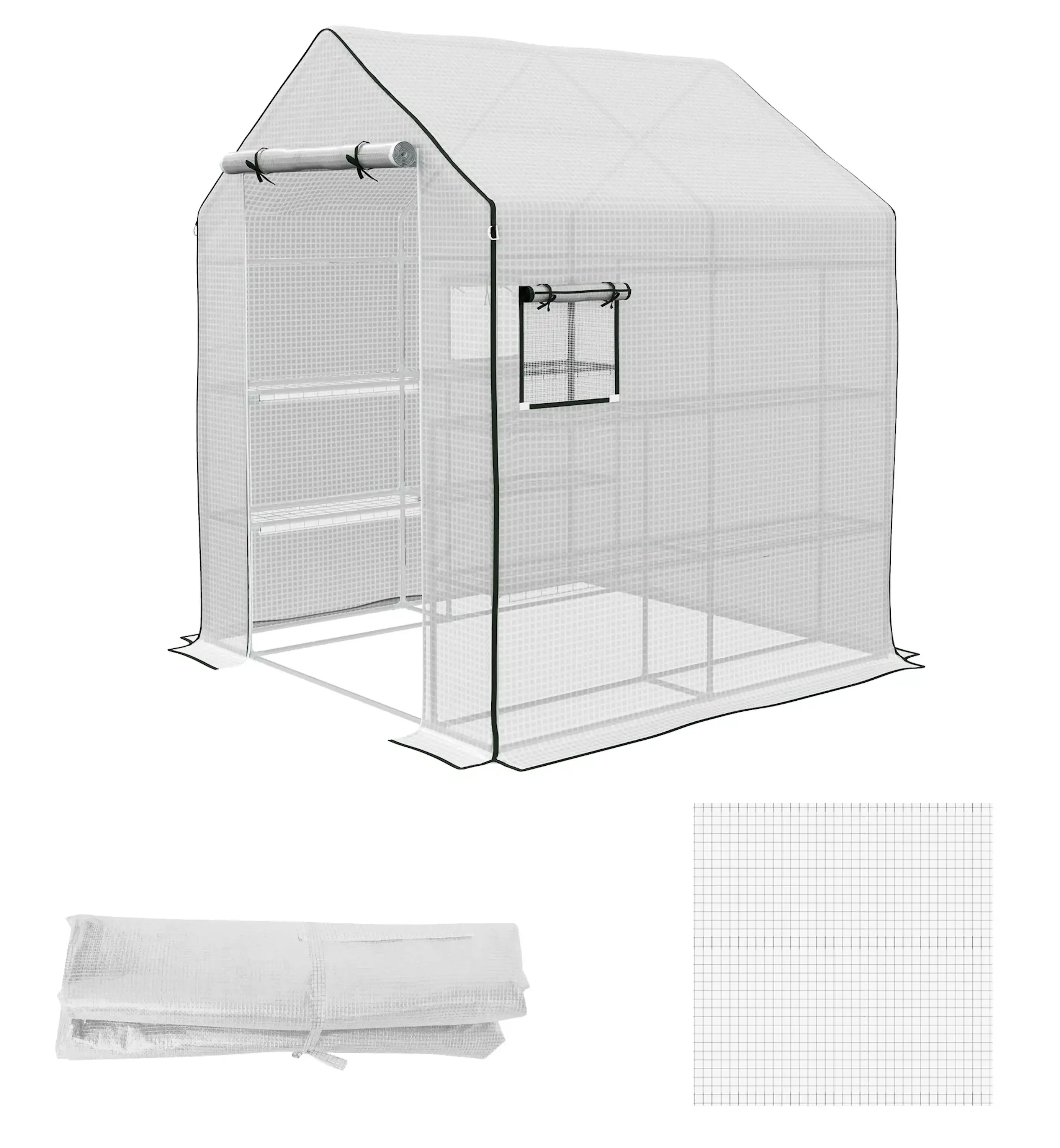 Пленка тепличная Outsunny 845-945V00WT (White) - 3