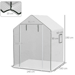 Пленка тепличная Outsunny 845-945V00WT (White) Thumb