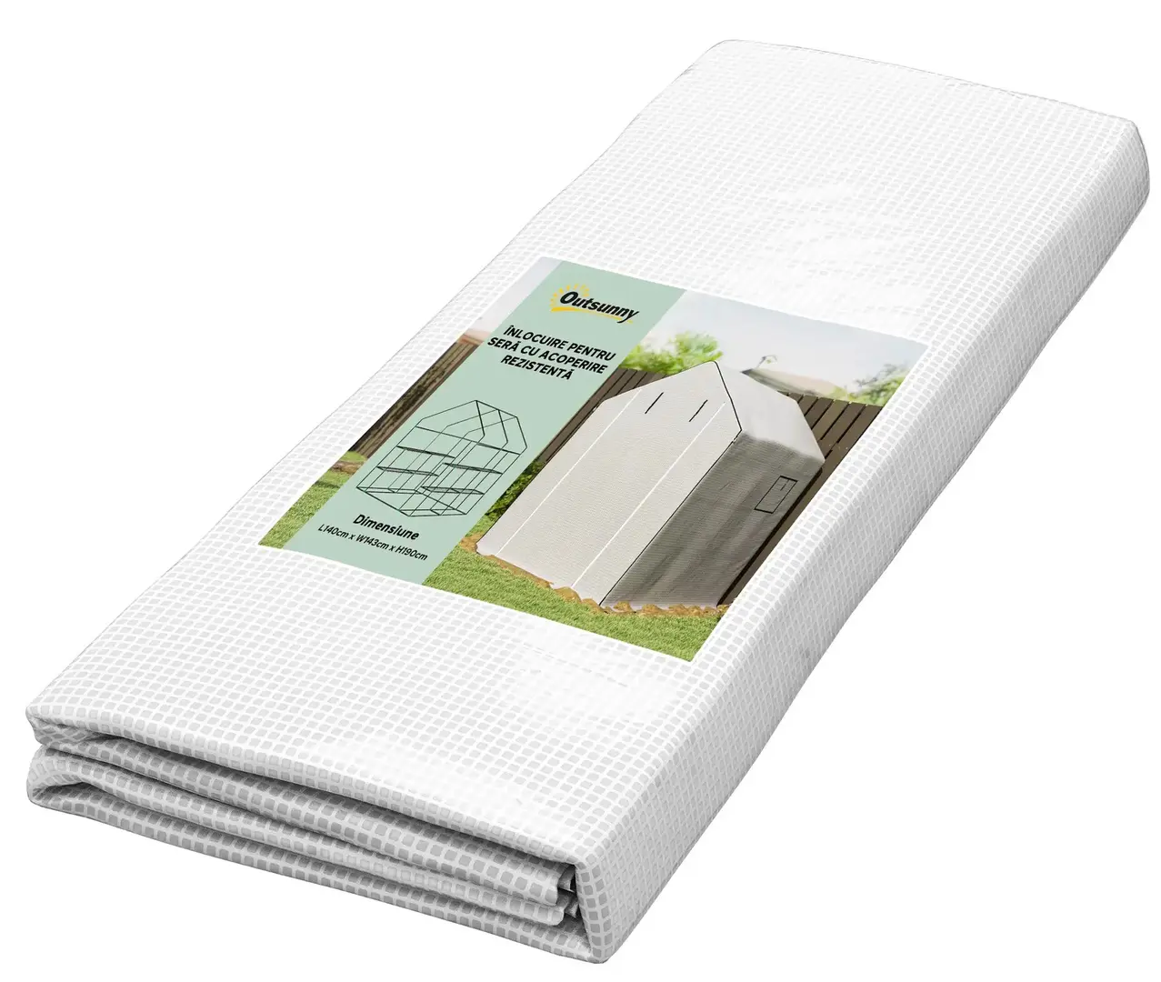 Пленка тепличная Outsunny 845-945V00WT (White)