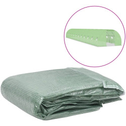 Pelicula pentru sera VidaXL 316441 3x18x2m (Green) Thumb