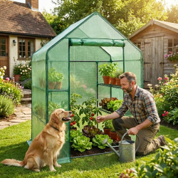 Mini-sera Akord 143x73x195 cm (Green) Thumb