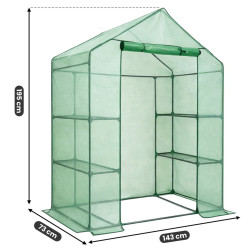 Mini-sera Akord 143x73x195 cm (Green) Thumb