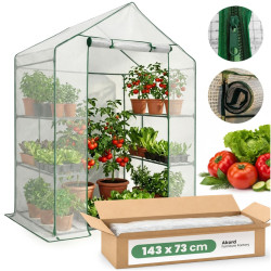 Mini-sera Akord 143x73x195 cm (White) Thumb
