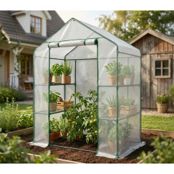 Mini-sera Akord 143x73x195 cm (White) Thumb