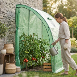 Садовая теплица Akord 100x200x210 cm (Green) Thumb