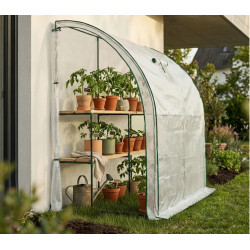 Sera de gradina Akord 100x200x210 cm (White) Thumb