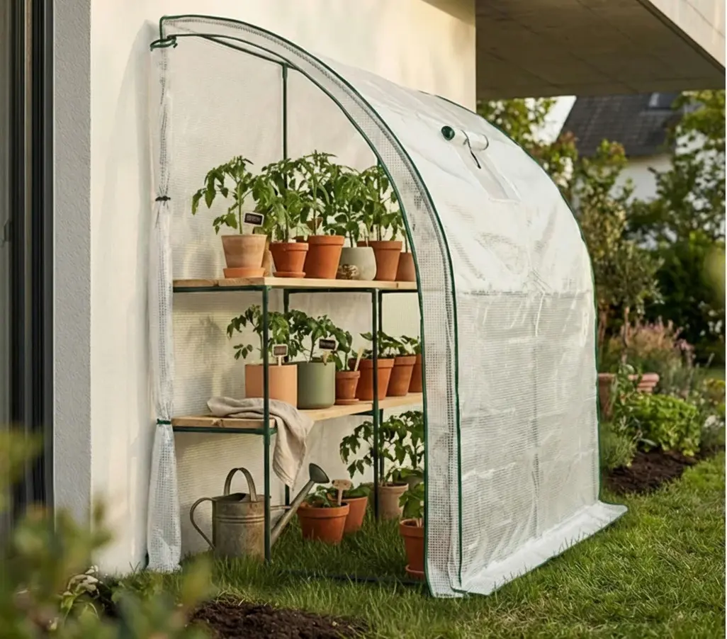 Sera de gradina Akord 100x200x210 cm (White) - 2