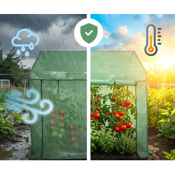Садовая теплица Akord 200x140x200 cm (Green) Thumb