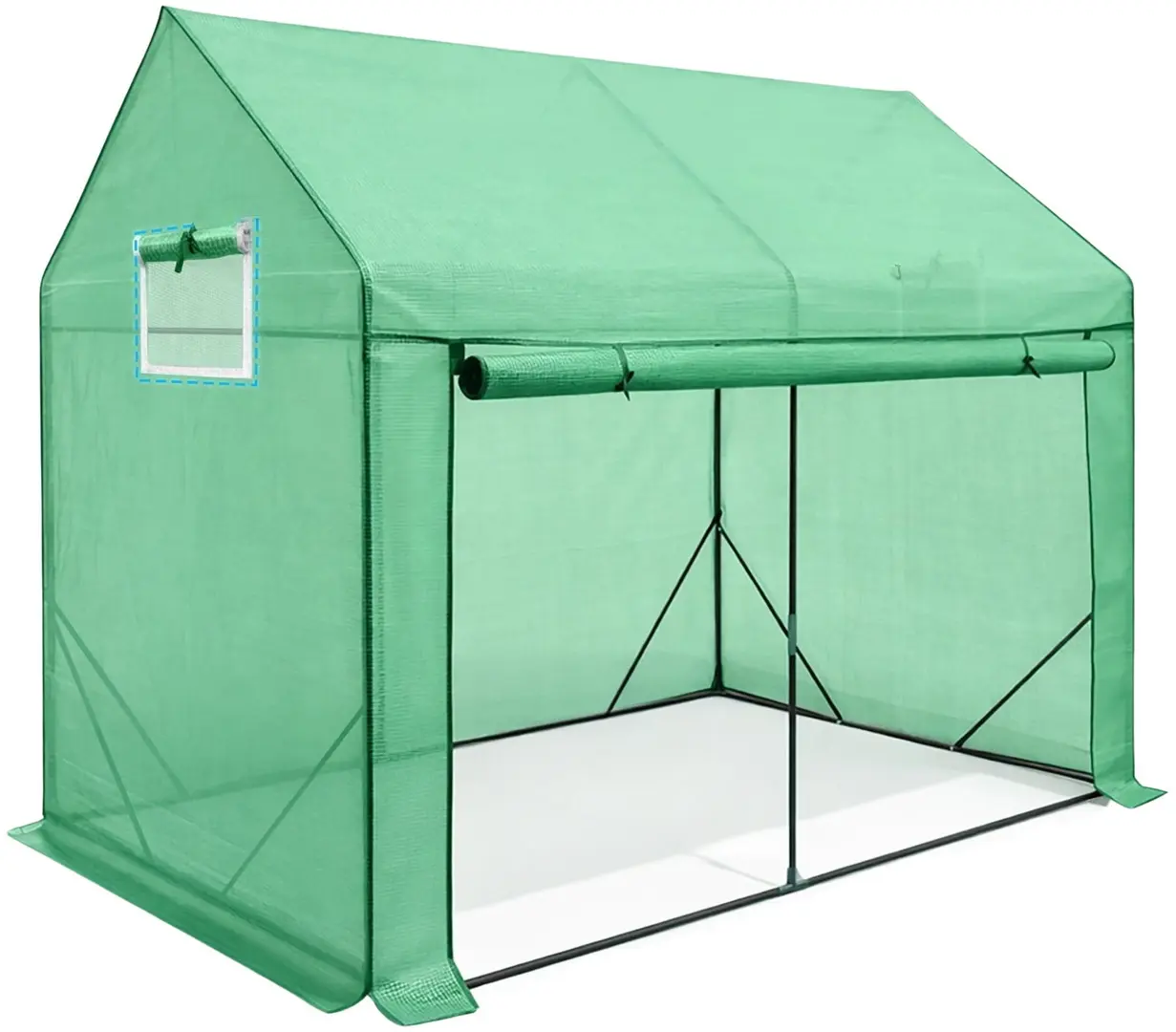 Садовая теплица Akord 200x140x200 cm (Green)