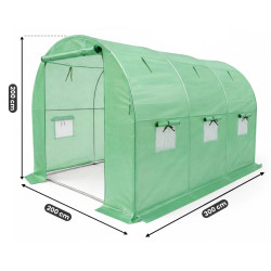 Sera de gradina Akord 200x300x200 cm (Green) Thumb