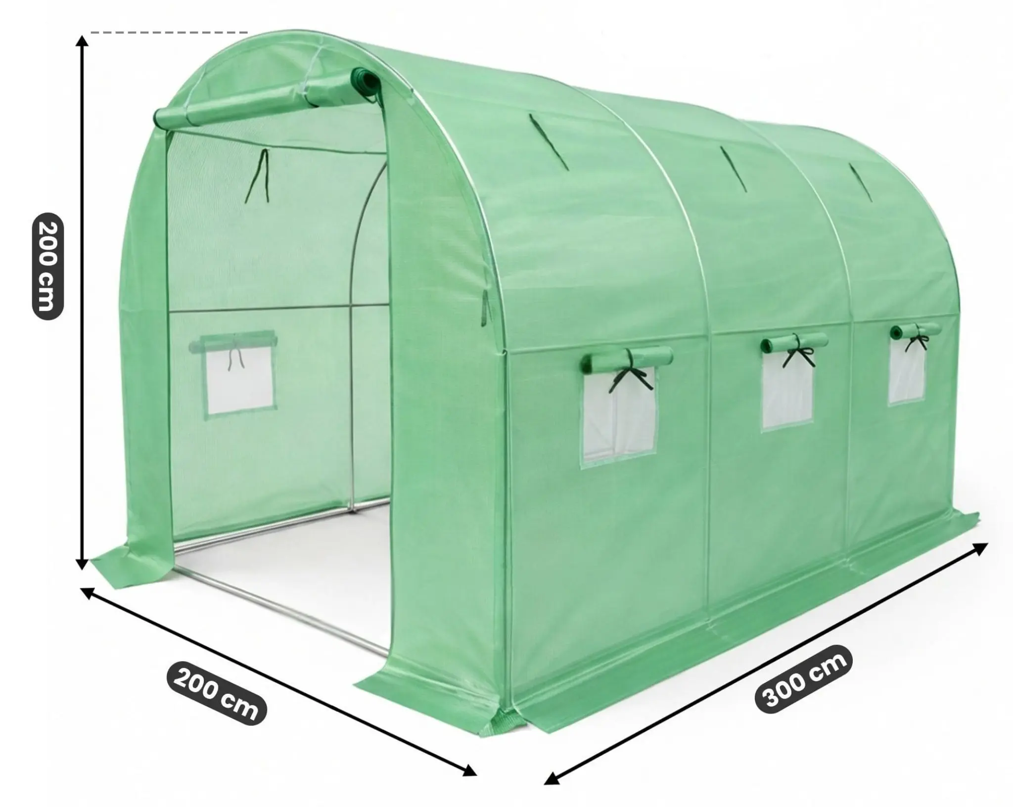 Sera de gradina Akord 200x300x200 cm (Green) - 7