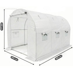 Sera de gradina Akord 200x300x200 cm (White) Thumb