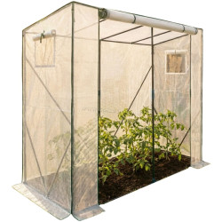 Sera de gradina Akord 202x80x170 cm (White)