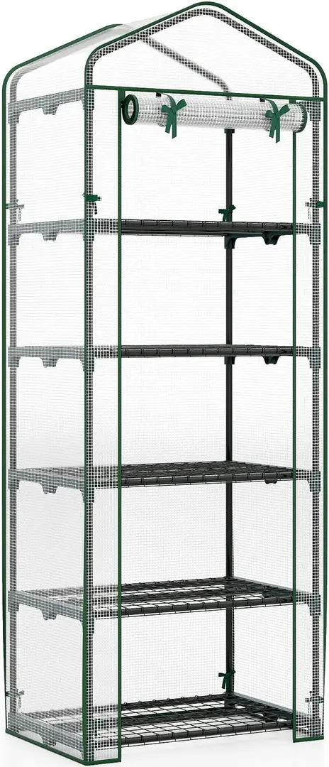 Мини-теплица Costway GT4546WH 69x48x190 (White)