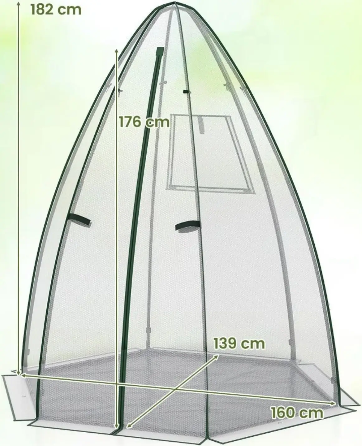 Мини-теплица Costway GT4547WH (White) - 3