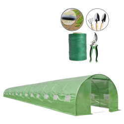 Sera de gradina Demetra 12х3х2.25m (Green) Thumb