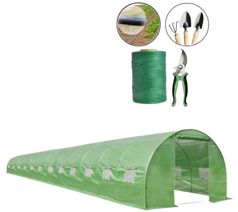 Sera de gradina Demetra 12х3х2.25m (Green) - 7