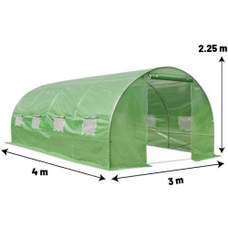 Садовая теплица Demetra 4х3х2.25m (Green) Thumb