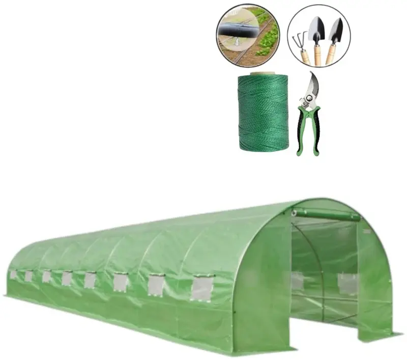 Sera de gradina Demetra 8х3х2.25m (Green) - 6