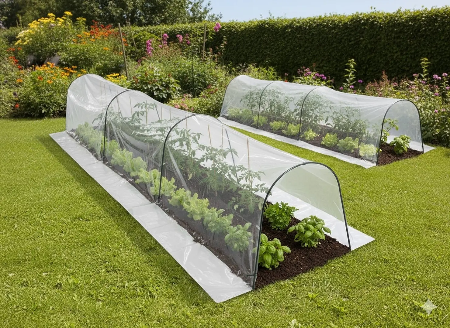 Конструкция теплицы GardenLine EVA5417 (Transparent)