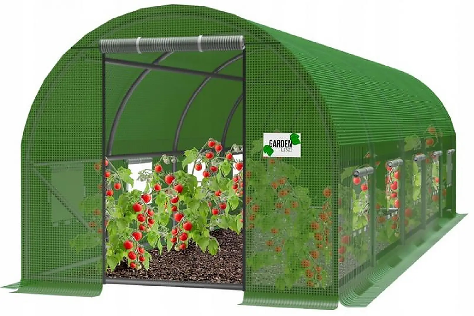 Конструкция теплицы GardLine TUN0365 (Grey)