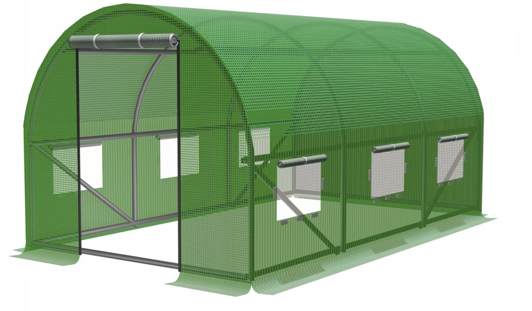 Садовая теплица GardenLine TUN3910 (Green)