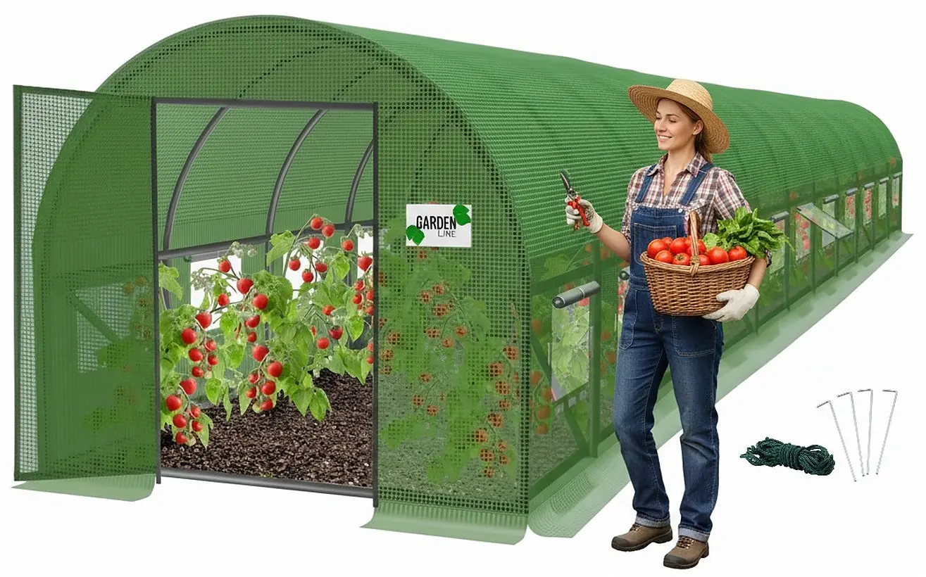 Sera de gradina GardenLine TUN5115 (Green) - 4