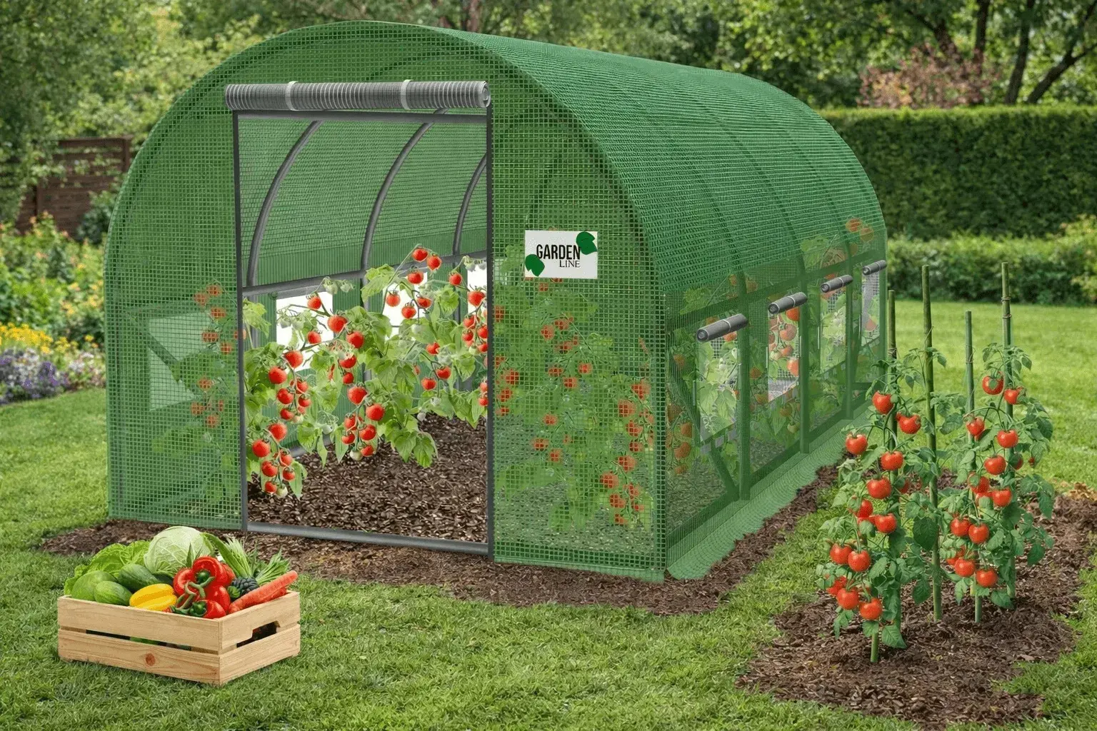 Sera de gradina GardenLine TUN5613 (Green) - 4