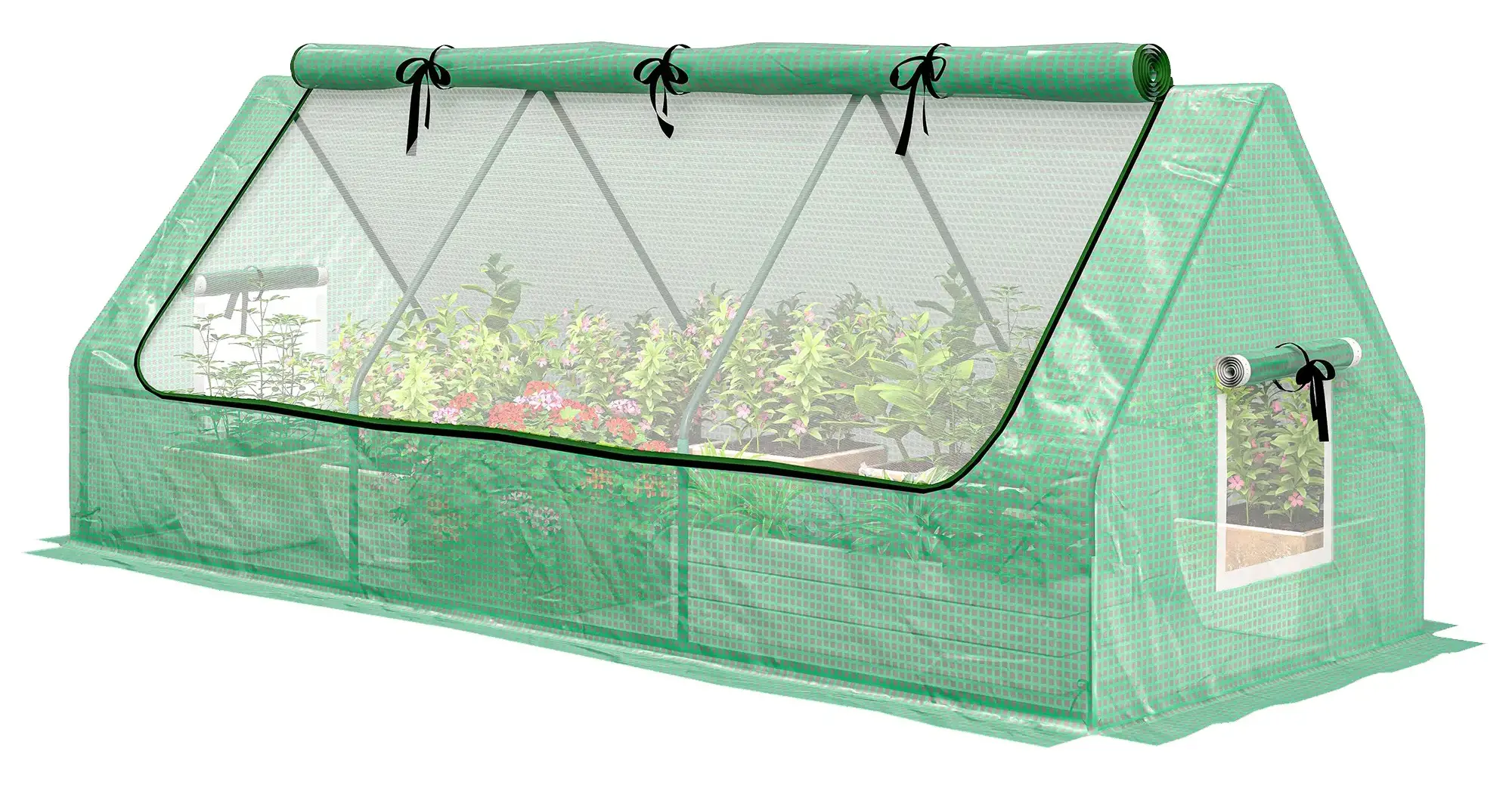 Парник Outsunny 45-770V00GN 240x90x90 (Green)