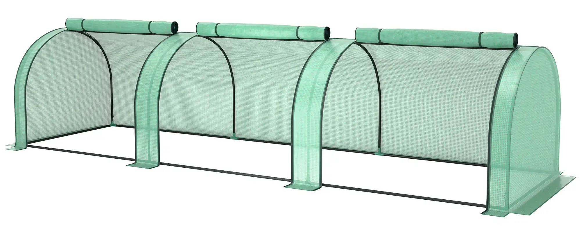 Mini-sera Outsunny 845-234V06GN 3.5x1x0.8 (Green) - 2