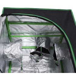 Мини-теплица Outsunny 845-262 60×60×140 (Black/Green) Thumb