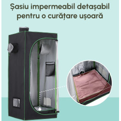 Мини-теплица Outsunny 845-262 60×60×140 (Black/Green) Thumb