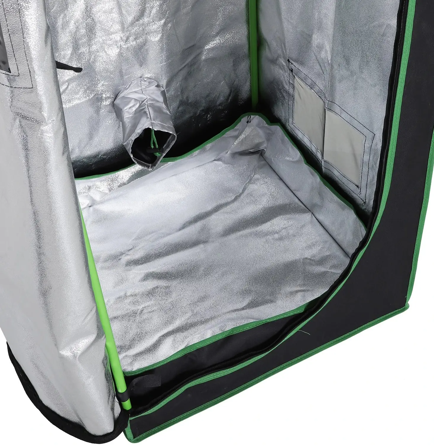 Мини-теплица Outsunny 845-262 60×60×140 (Black/Green) - 10