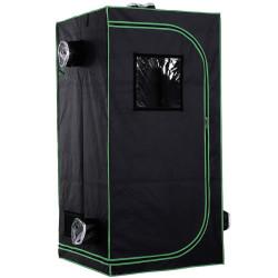 Sera de gradina Outsunny 845-262V01 80x80x160 cm (Black/Green) Thumb