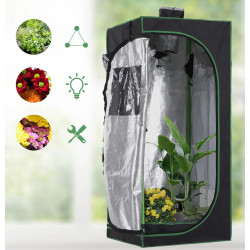 Mini-sera Outsunny 845-263 120x60x150cm (Black/Green) Thumb