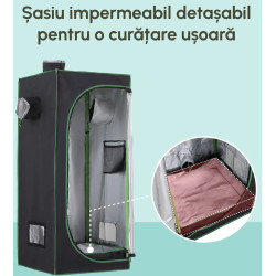 Mini-sera Outsunny 845-263 120x60x150cm (Black/Green) Thumb