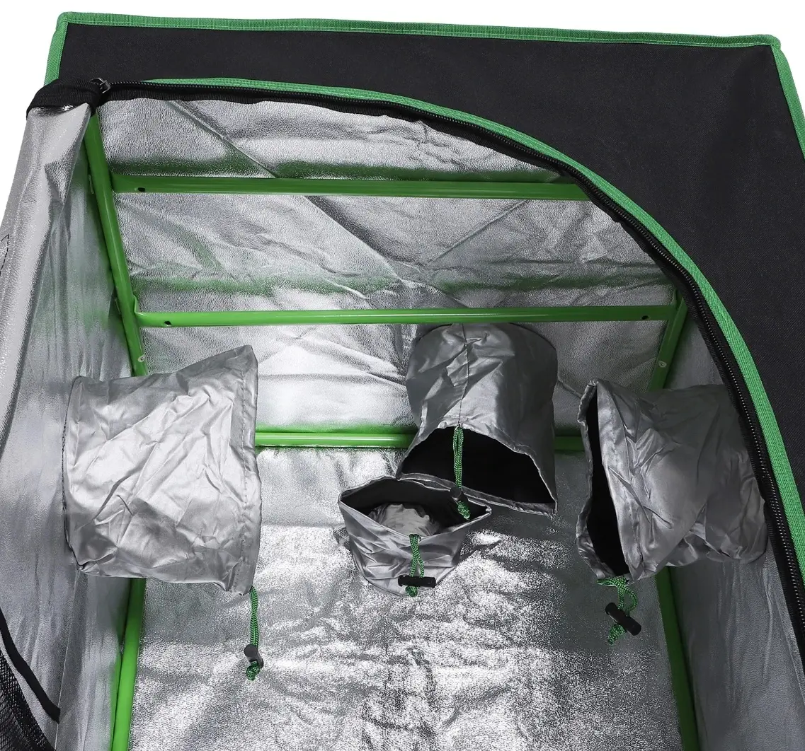 Mini-sera Outsunny 845-263 120x60x150cm (Black/Green) - 7