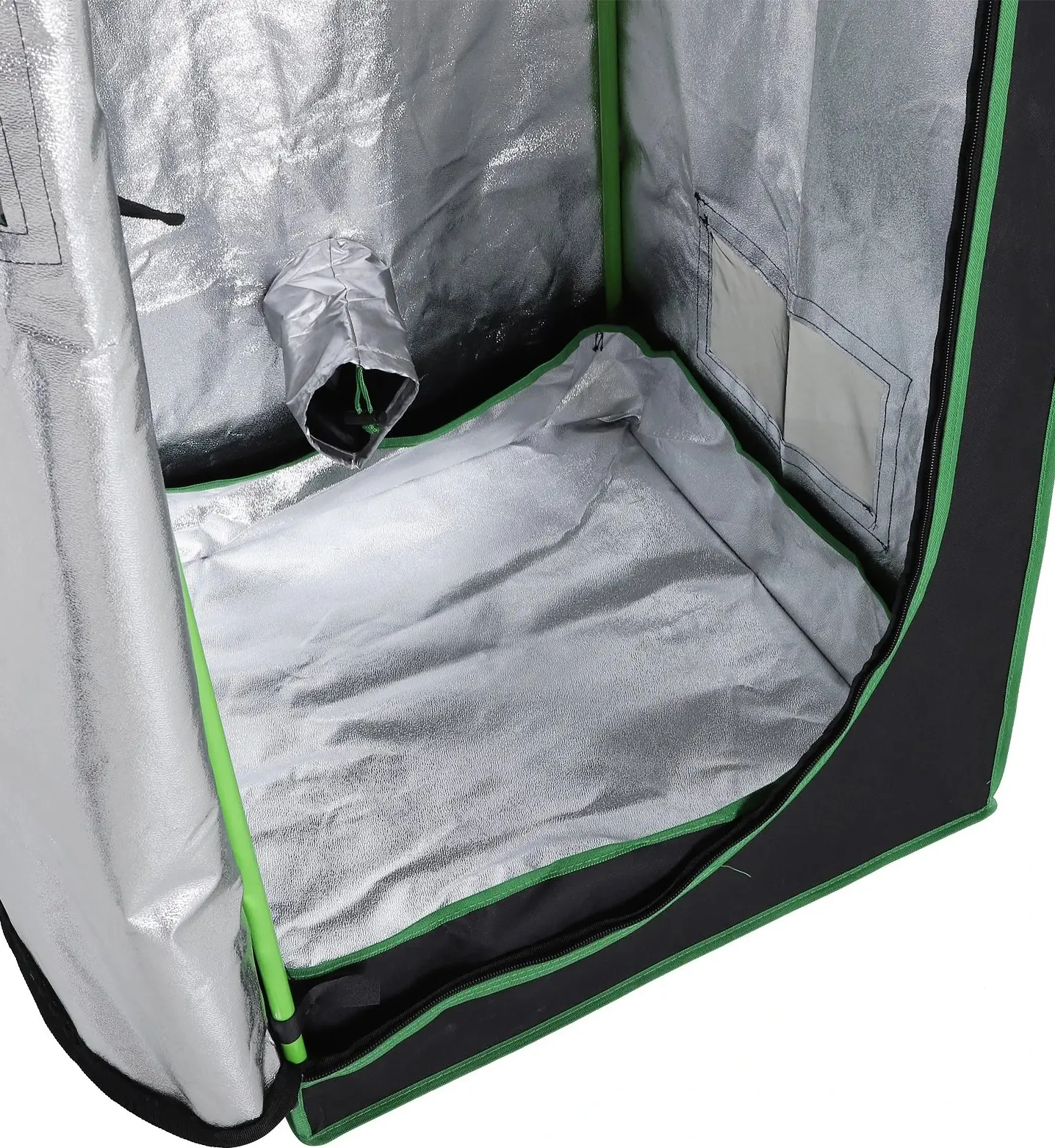 Mini-sera Outsunny 845-263 120x60x150cm (Black/Green) - 8