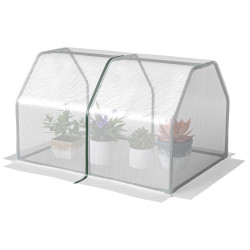 Mini-sera Outsunny 845-301 (White) Thumb