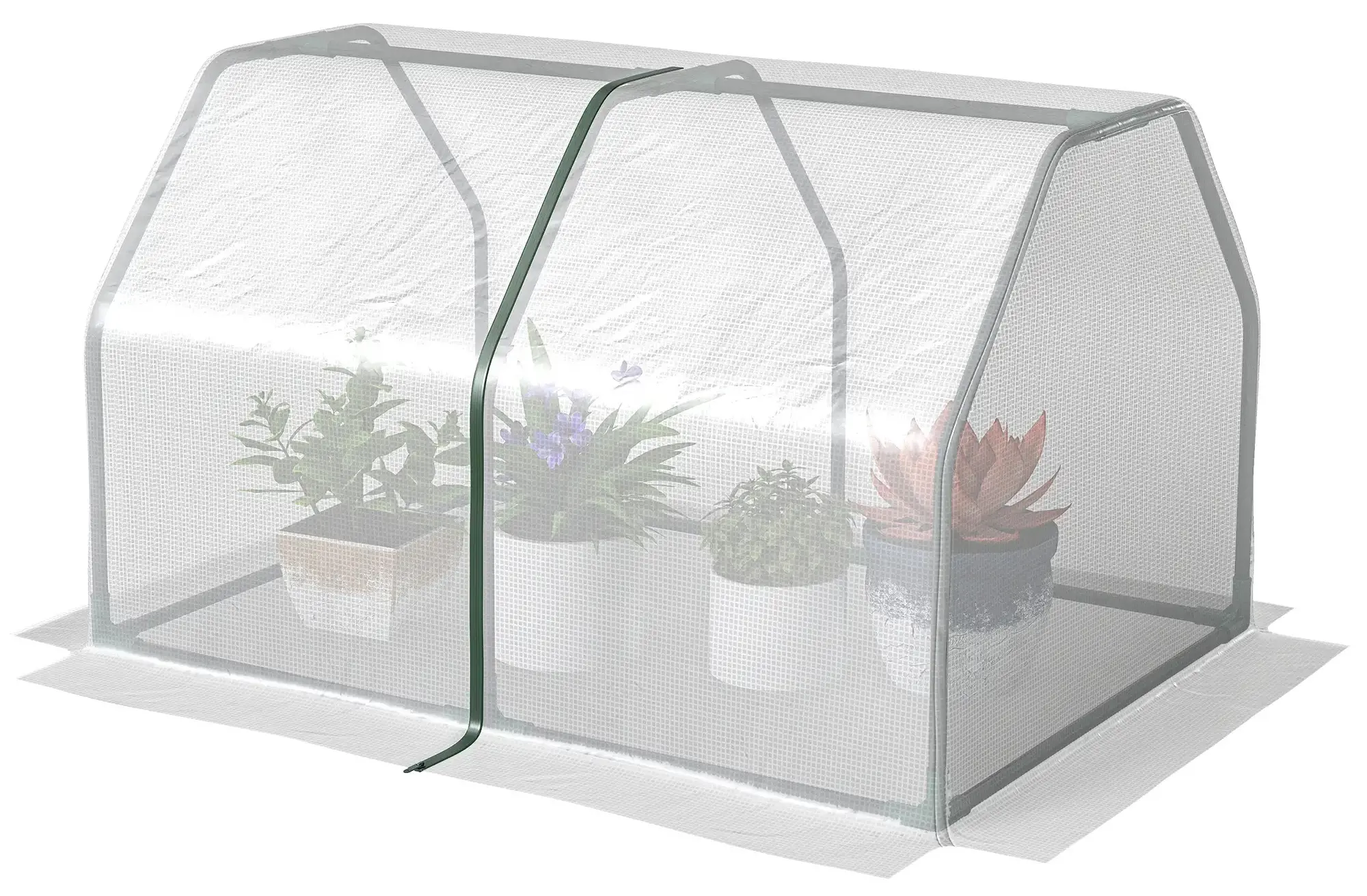 Mini-sera Outsunny 845-301 (White) - 2