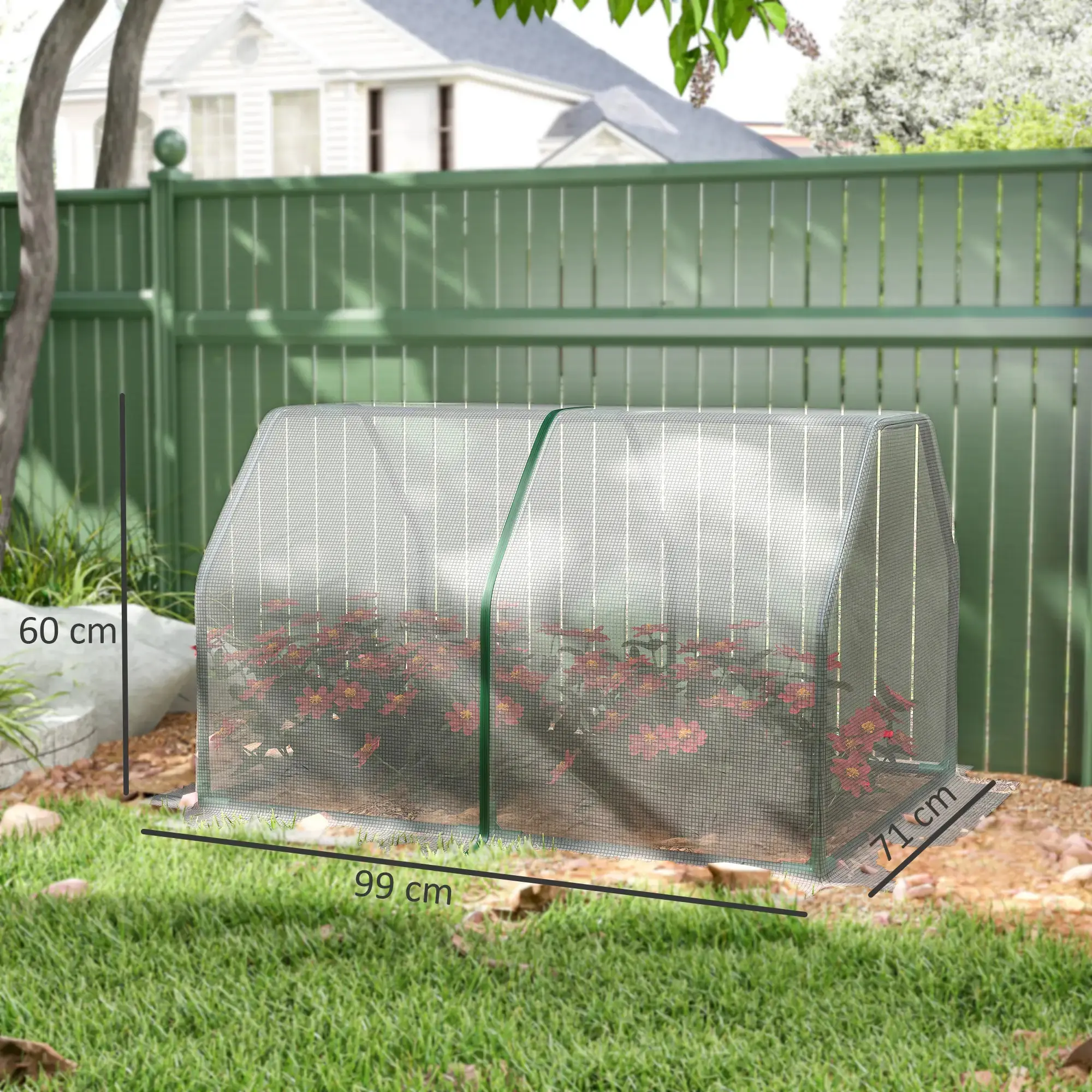 Mini-sera Outsunny 845-301 (White) - 4