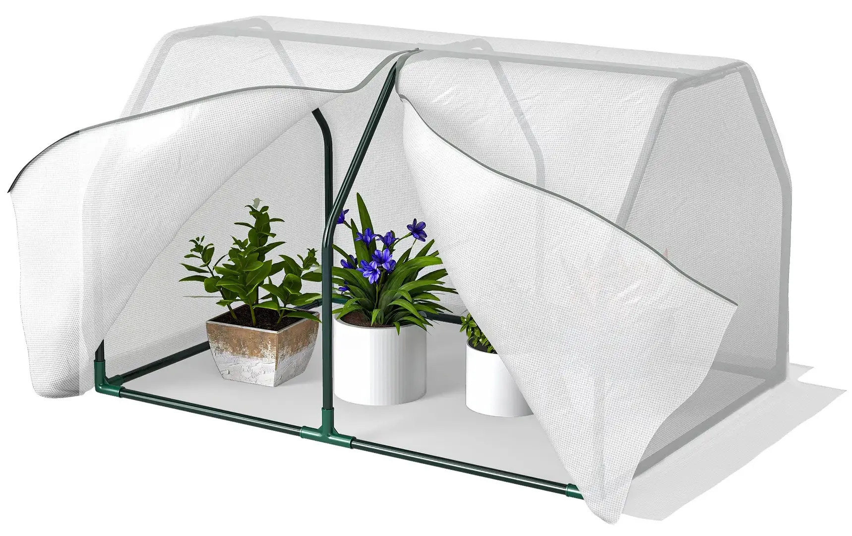 Mini-sera Outsunny 845-301 (White)