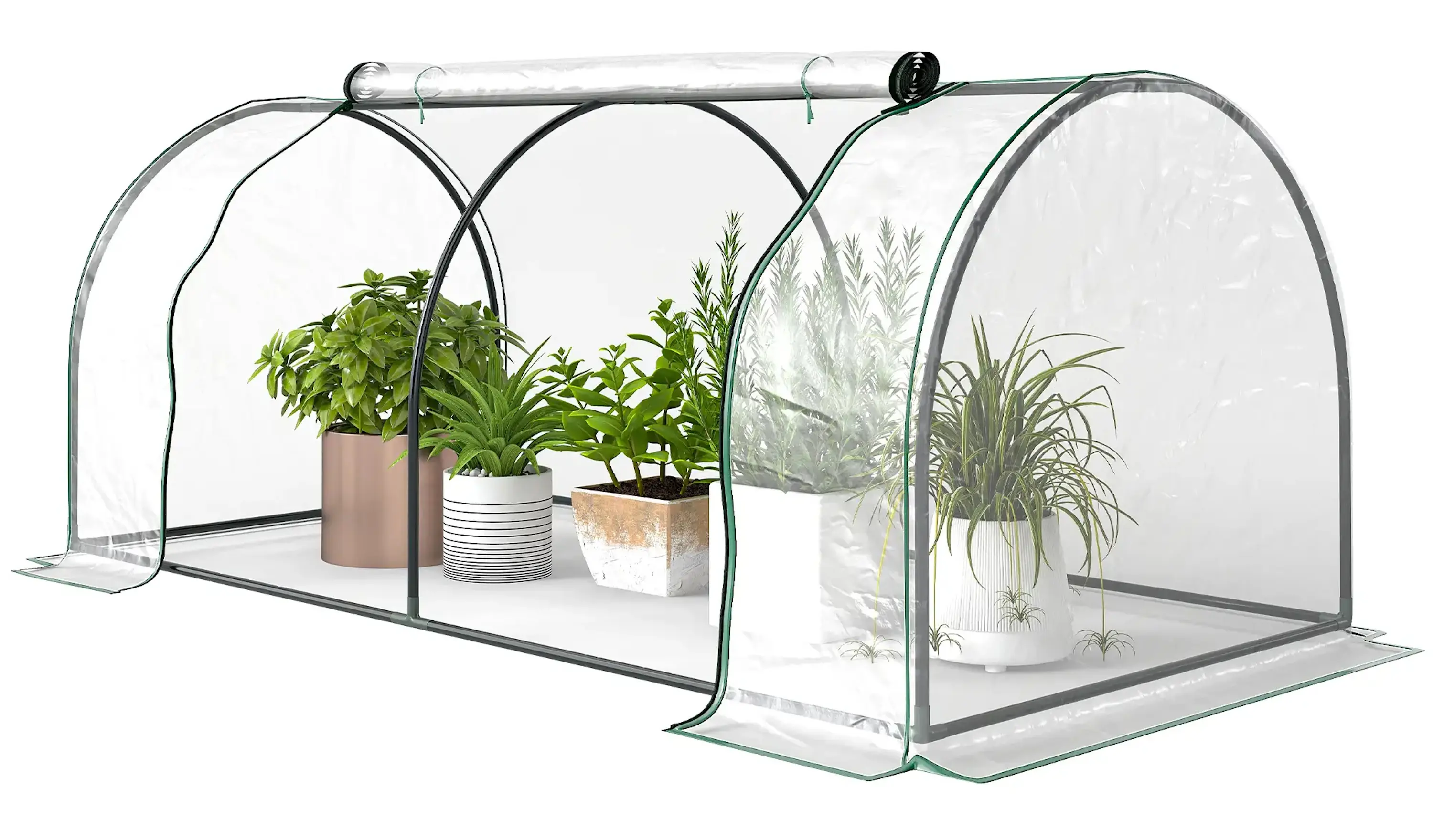 Mini-sera Outsunny 845-305V02 (Transparent/Green) - 6