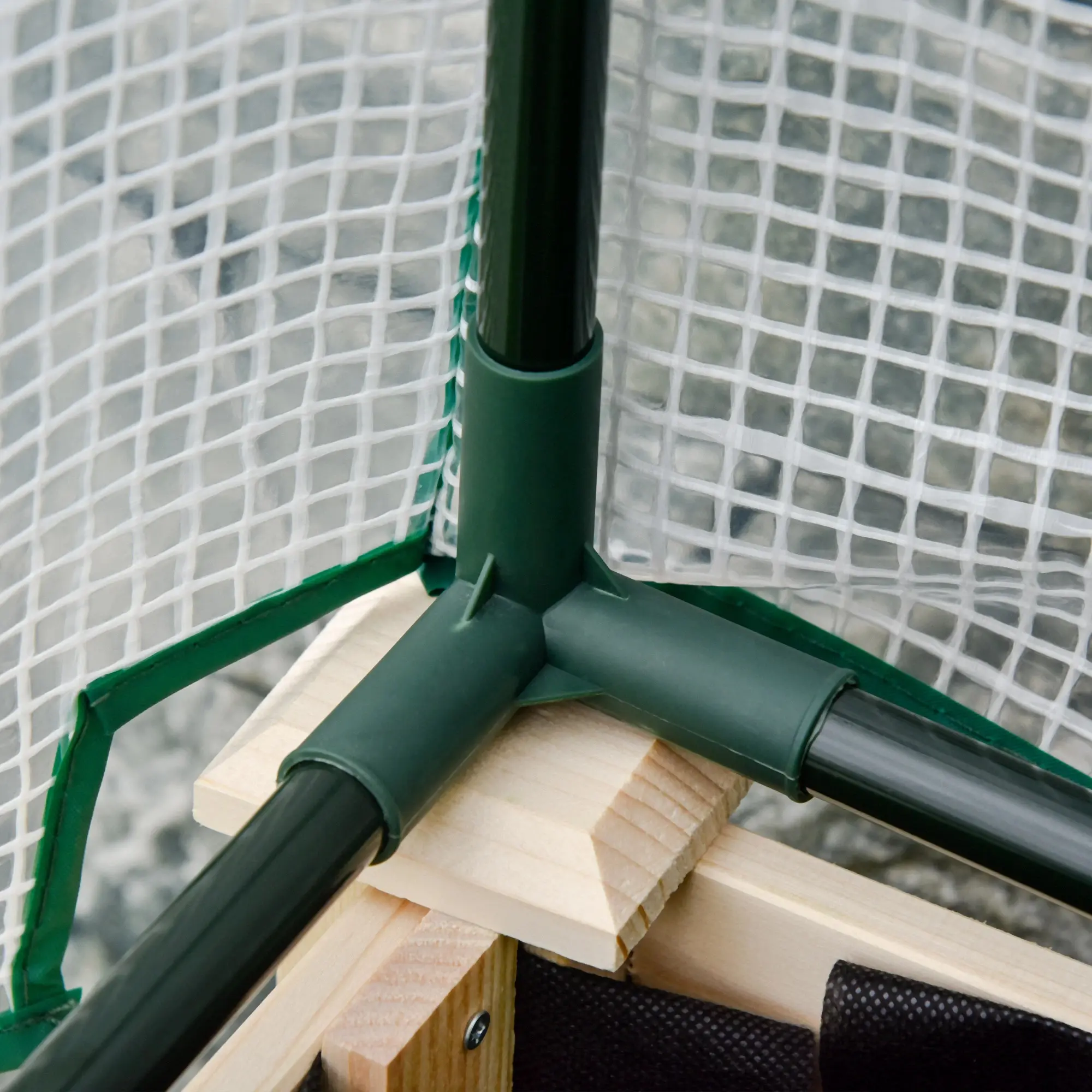 Парник Outsunny 845-364 121x55x117 (Natural/Transparent) - 5