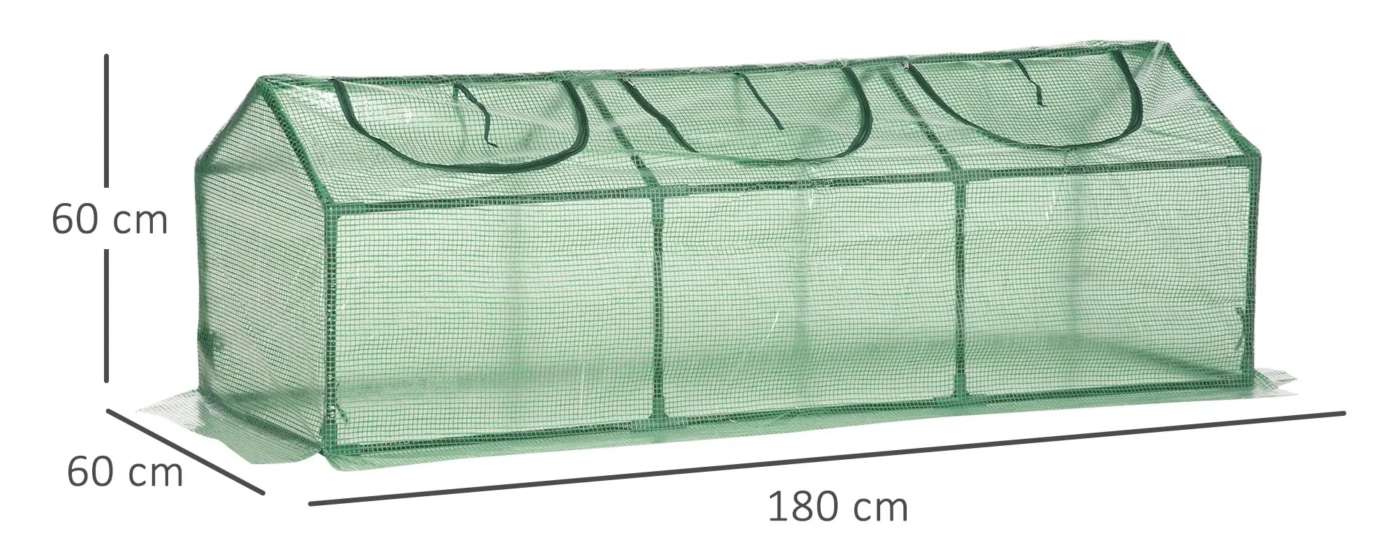 Мини-теплица Outsunny 845-368V05 180x60x60 (Green)